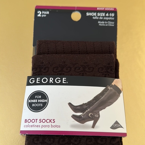 2 sets of Dr. Scholl’s Trouser Socks and George Knee High Boot Socks - Picture 6 of 6